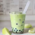 Honeydew milk tea